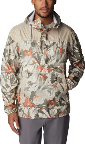 Vista 15 de Columbia Cortavientos Challenger para hombre pepita dorada/verde piedra