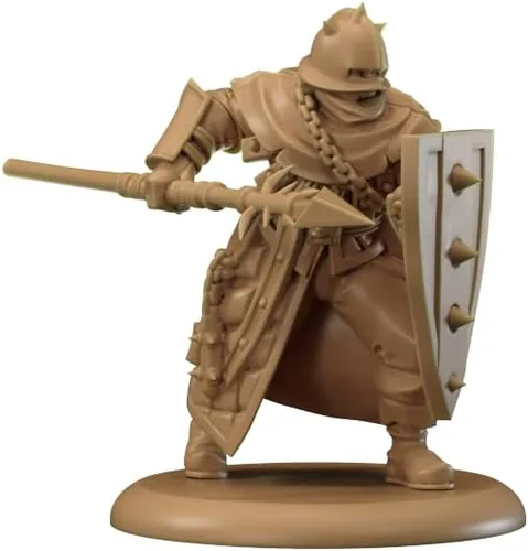 Vista 9 de Una canción de hielo y fuego juego de miniatura de mesa Dreadfort Spearmen caja de unidad – Lealtad forjada en el norte frígido, juego de estrategia