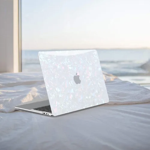 Vista 6 de Anban Funda compatible con MacBook Pro de 13 pulgadas M2 M1 2025-2016 A2338 A2251 A2289 A2159 A1989 A1706 A1708, carcasa rígida de plástico+cubierta
