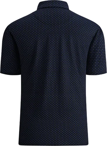Vista 2 de Camisas de golf para hombre, secado rápido, manga corta, estampado de manga corta, que absorbe la humedad