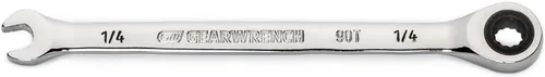 Vista 16 de GEARWRENCH Llave combinada de trinquete de 1" con arco oscilante de 4 grados y 12 puntos - 86953