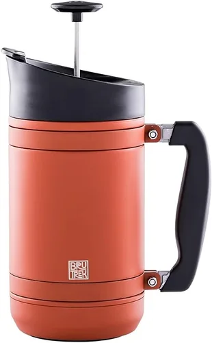 Vista 10 de BruTrek de Planetary Design BaseCamp French Press 32 onzas líquidas - Obsidiana