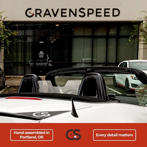 Vista 6 de CravenSpeed Stubby Antena compatible con Mazda 2 2007-2014 4 pulgadas Reemplazo de antena corta Fabricado en los Estados Unidos