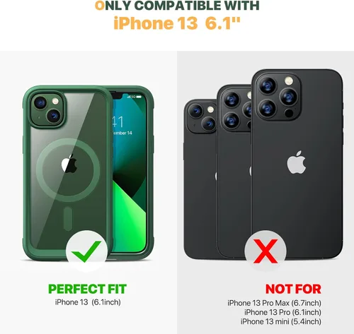 Vista 891 de DIACLARA - Funda transparente compatible con iPhone XR 6.1 pulgadas 2018