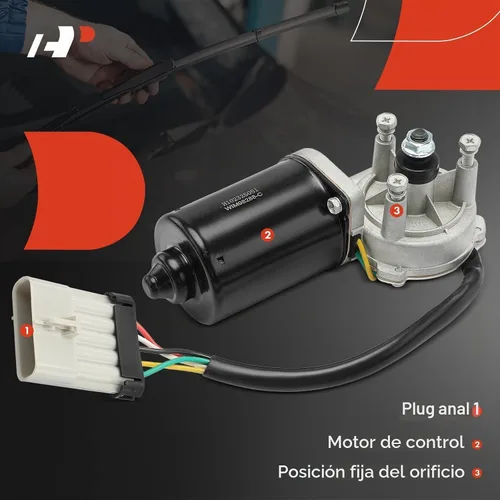 Vista 4 de Motor de limpiaparabrisas delantero A-Premium