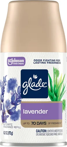 Vista 16 de Glade Repuesto automático en aerosol, ambientador para el hogar y el baño, manzana y canela, 6.2 onzas