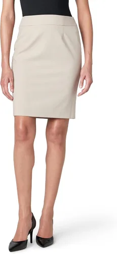 Vista 20 de Calvin Klein - Falda de traje de corte clásico recta Lux para mujer (Tallas regulares y tallas grandes)