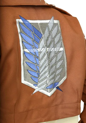 Vista 8 de Deluxe Eren Jaeger Costume Anime Cosplay Attack on Titan Mens Costume