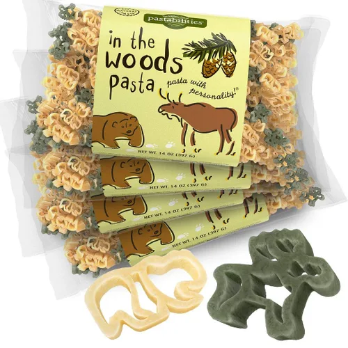 Vista 23 de Pastabilities Pasta con forma divertida para niños, pasta Let's Go Crabin', tema de animales de cangrejo, estrellas de mar y sol, pasta de trigo