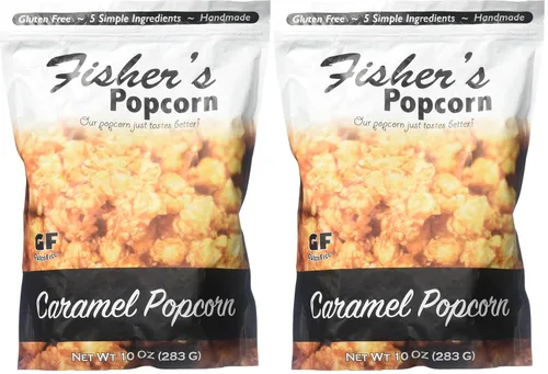 Vista 4 de Fisher's - Bolsa de caramelo para palomitas de maíz, 10 onzas