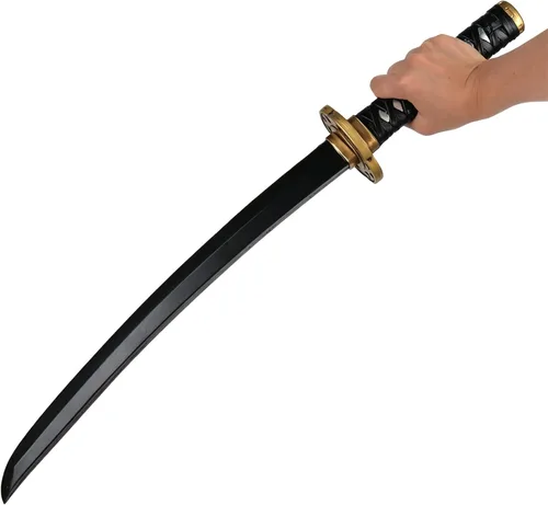 Vista 3 de HOTTERCOS Espada japonesa samurái de 24 "espadas Katana de espuma de PU