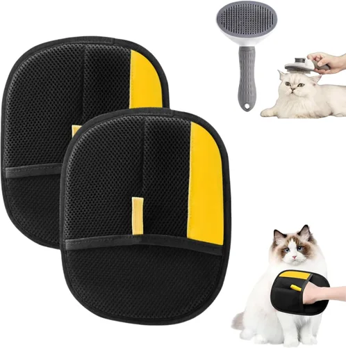 Vista 9 de Herramienta de eliminación de pelo de mascotas con rodillo, rodillo de pelusa reutilizable - Removedor de pelo de gatos y perros para muebles Blanco