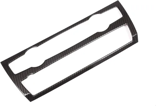 Vista 6 de Marco de la caja de la perilla del volumen del aire acondicionado de la consola del coche del ABS para BMW X5 X6 E70 E71 2008-2013 Accesorios