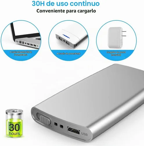 Vista 8 de NURSAL Unidad de ENETs recargables con 16 modos y 8 almohadillas de impulso Masajeador para aliviar dolores