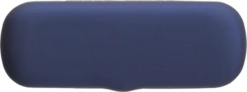 Vista 5 de Estuche rígido para lentes de montura pequeña, lentes de lectura para mujeres y hombres, azul mate metálico