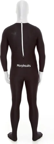 Vista 4 de Morphsuits Disfraz de Slenderman, disfraces de Halloween para hombres Azul
