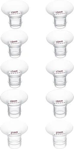 Vista 8 de Enlazador de extractor de leche portátil compatible con TSRETE/Kmaier/Eulumap/Momcozy S9/S12 piezas de repuesto para bomba de leche, accesorios