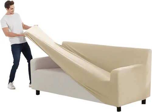 Vista 40 de Funda para Sofá de Terciopelo, Fundas Elásticas para Sofá para Funda Principal Separada/Respaldos y Cojines de Asiento, Funda para Sofá, para Fundas