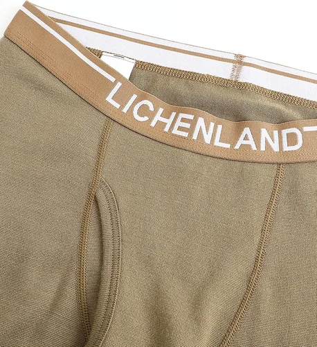 Vista 3 de Pantalones térmicos de lana merino para hombre, capa base de caza, ropa interior térmica