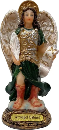 Vista 2 de Juego de 3 Arcángeles de 4" Arcángeles Figura Set Arcangel Miguel, Gabrie & Rafael