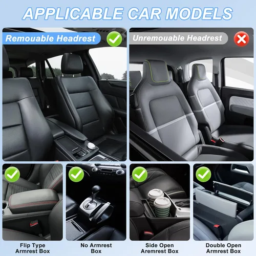 Vista 7 de Organizador de Coche para Almacenamiento Entre Asientos, Bolsa de Almacenamiento Colgante de Reposacabezas de Cuero Nappa, Soporte de Bolsillo