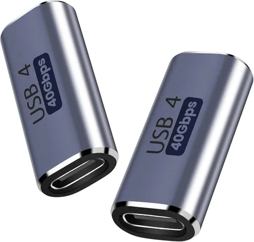 Vista 8 de Paquete de 2 adaptadores USB 3.0/3.1 macho a macho y adaptador OTG 3.0 USB A a A, extensión o expansión