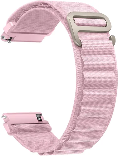 Vista 27 de Correa de nylon compatible con Samsung Galaxy Watch 7/FE/6/5 Pro 4 3/Watch 4 6 Classic/Active/Gear S2 S3 Frontier, correa de bucle deportivo de 20