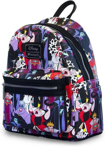 Vista 2 de Loungefly Disney Villains - Mini mochila para mujer Multi