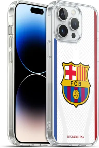 Vista 59 de Head Case Designs Funda de gel suave con licencia oficial del FC Barcelona Away 2023/24 compatible con Apple iPhone 7 Plus/iPhone 8 Plus