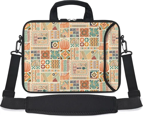 Vista 28 de RICHEN - Bolso bandolera de 10 pulgadas con asa, funda para laptops, notebooks, tablets infantiles de 7 a 10.2 pulgadas