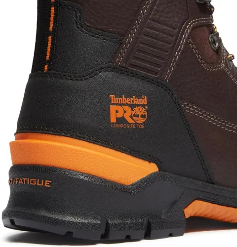 Vista 8 de Timberland PRO Endurance Ev - Botas de trabajo industriales CSA de 8 pulgadas con punta de seguridad compuesta resistente a pinchazos