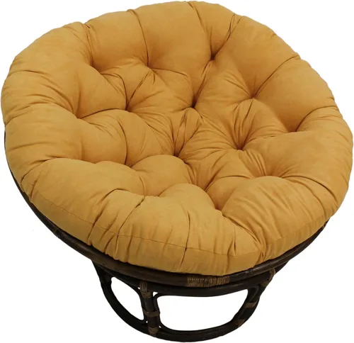 Vista 13 de Cojín de microgamuza para sillón papasan, color sólido, de Blazing Needles