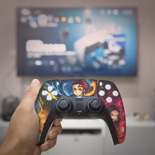 Vista 265 de Battman Custom PS-5 Controller Wireless compatible with Play-Station 5 Console by BCB Controllers Proudly Customized in USA with Permanent