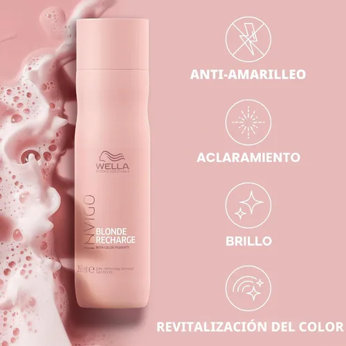 Vista 6 de Wella Professionals INVIGO Blonde Recharge Cool Champú