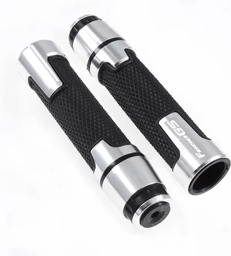 Vista 4 de Empuñaduras de manillar de motocicleta para BMW F650GS F 650 GS motocicleta 7/8 pulgadas 0.866 in, goma de aluminio, extremos de mango, tapones