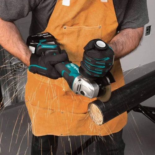 Vista 7 de Makita XAG11T 18V LXT® Amoladora Angular/Cortadora Inalámbrica de 4-1/2” / 5" sin Escobillas de Iones de Litio, con Interruptor de Pala y Freno