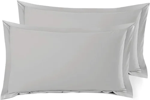 Vista 85 de Nestl Juego de 2 fundas tipo sham de almohada suaves - Fundas de almohada de microfibra de doble cepillado - Fundas de almohada de cama premium