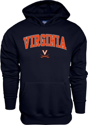 Vista 24 de Blue 84 Sudadera con capucha unisex para adultos, color del equipo de la NCAA