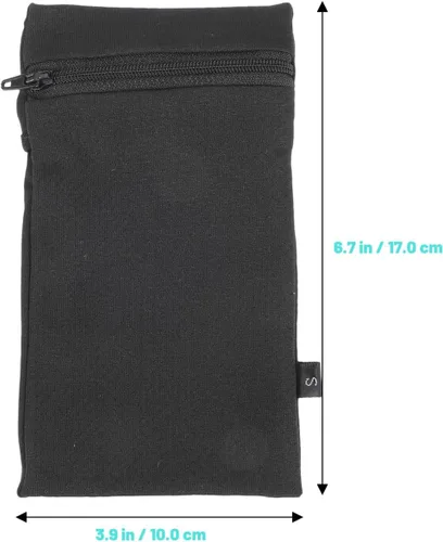 Vista 3 de UKCOCO Brazalete ajustable para teléfono deportivo para correr, soporte ligero para teléfono celular con bolsa de muñeca transpirable, accesorio
