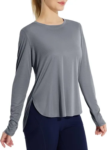 Vista 36 de BALEAF - Camisetas de sol de manga larga para mujer, con FPU 50+, para senderismo, ligeras, de secado rápido, protección contra rayos ultravioleta