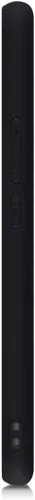 Vista 4 de kwmobile Funda compatible con Xiaomi Redmi 9 - Funda protectora delgada para teléfono TPU - Acabado mate suave - Negro mate