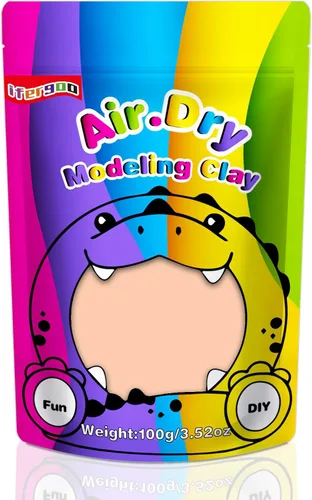 Vista 16 de iFergoo Arcilla Seca al Aire Negra, Arcilla para Modelar Creativa DIY para Niños, Arcilla Mágica Super Ligera para Niños de 3 a 12 años, Arcilla