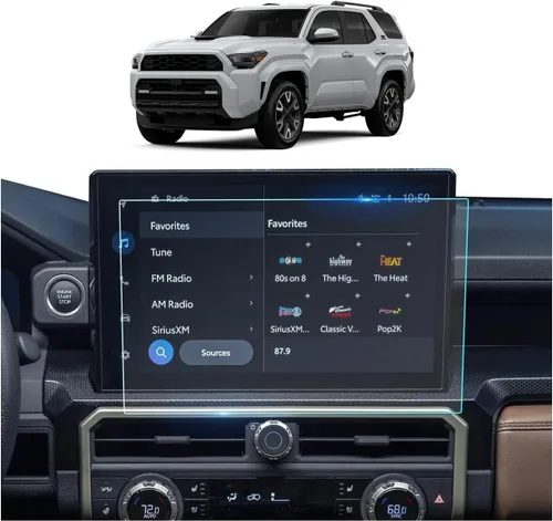 Vista 38 de Protector de pantalla 4runner 2020-2024 para Toyota 4runner (SR5/SR5 Premium/Limited/TRD Pro/TRD Off-Road/TRD Off-Road Premium) Pantalla táctil de 8