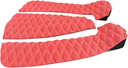 Vista 4 de Bolsa de protección para tabla de surf, 3 piezas, almohadilla de tracción para tabla de surf, almohadilla de cola de EVA, para Funboard Fish