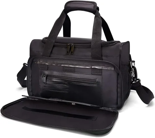 Vista 2 de Bolsa de peluquería para peluquería Solon, bolsa de herramientas de maquillaje, cosméticos, bolso portátil, estilista y artista de belleza, bolsa
