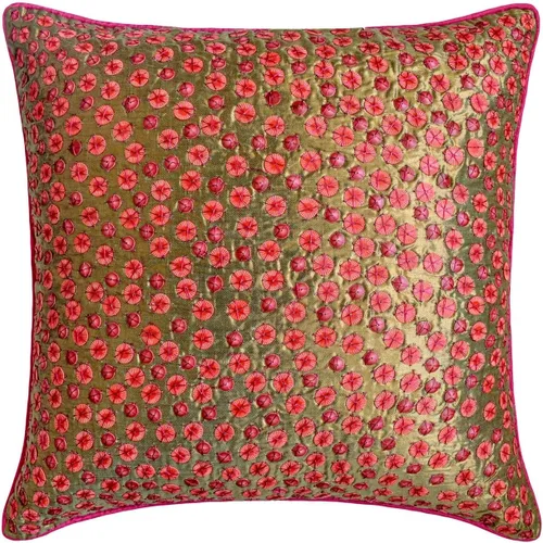Vista 15 de The HomeCentric Funda de almohada dorada, funda de almohada geométrica moderna, funda de almohada de 12 x 12 pulgadas (11.8 x 11.8 in), funda