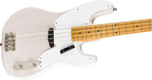 Vista 4 de Squier Classic Vibe 50s Precision Bass, rubio blanco, diapasón de arce