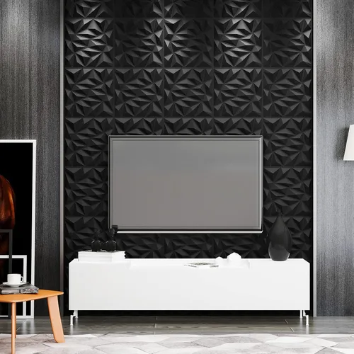 Vista 7 de Art3dwallpanels - Juego de 33 paneles de pared 3D para decoración de pared interior, paneles de pared texturizados de PVC, paneles de pared modernos