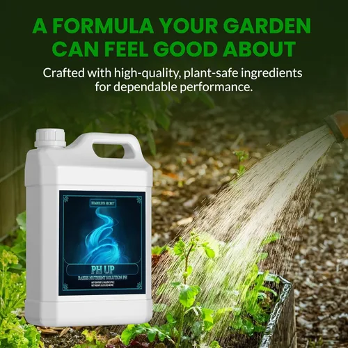 Vista 9 de Humboldts Secret pH para plantas Hidroponía y ajuste del pH del suelo Fórmula concentrada de hidróxido de potasio Aumenta los niveles