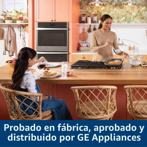 Vista 7 de Sartén universal para asar con estante para horno, sartén antiadherente, 2 piezas de acero al carbono recubierto de porcelana negra, apto